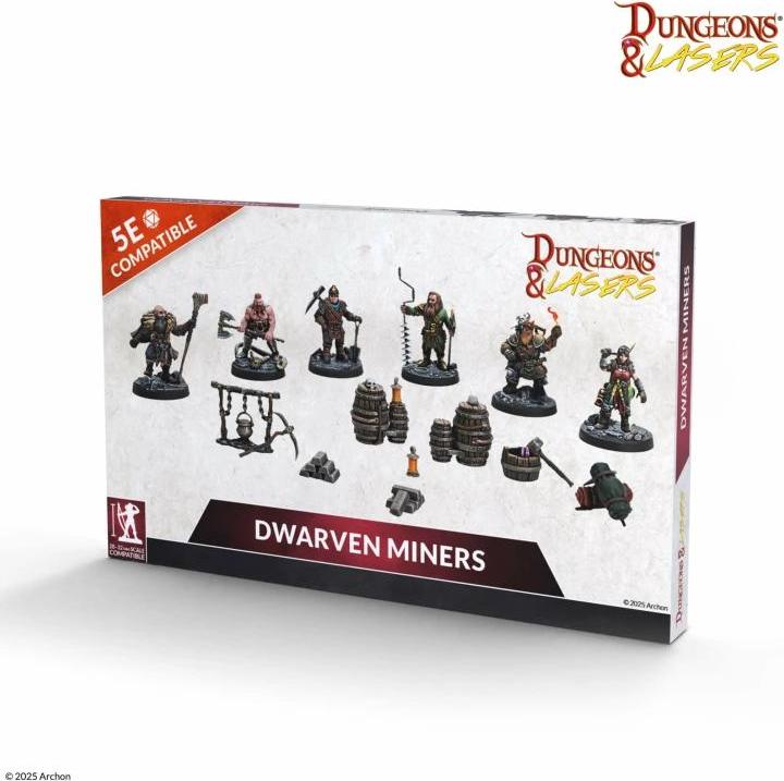Archon Studio Archon: Dungeons & Lasers – Zwergenbergleute