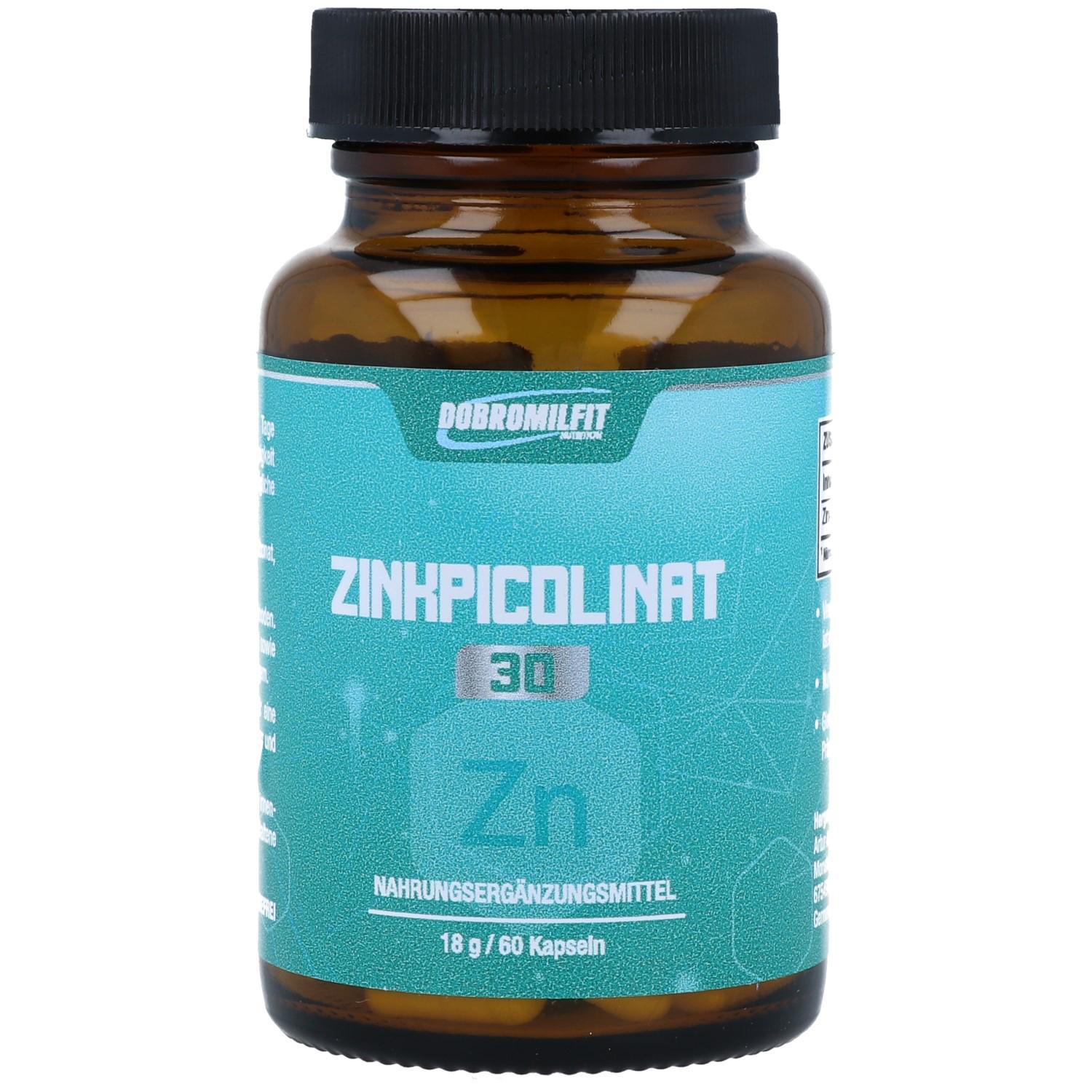 DobromilFit Zinkpicolinat 30 – Für Ihre Fitness und Immunabwehr