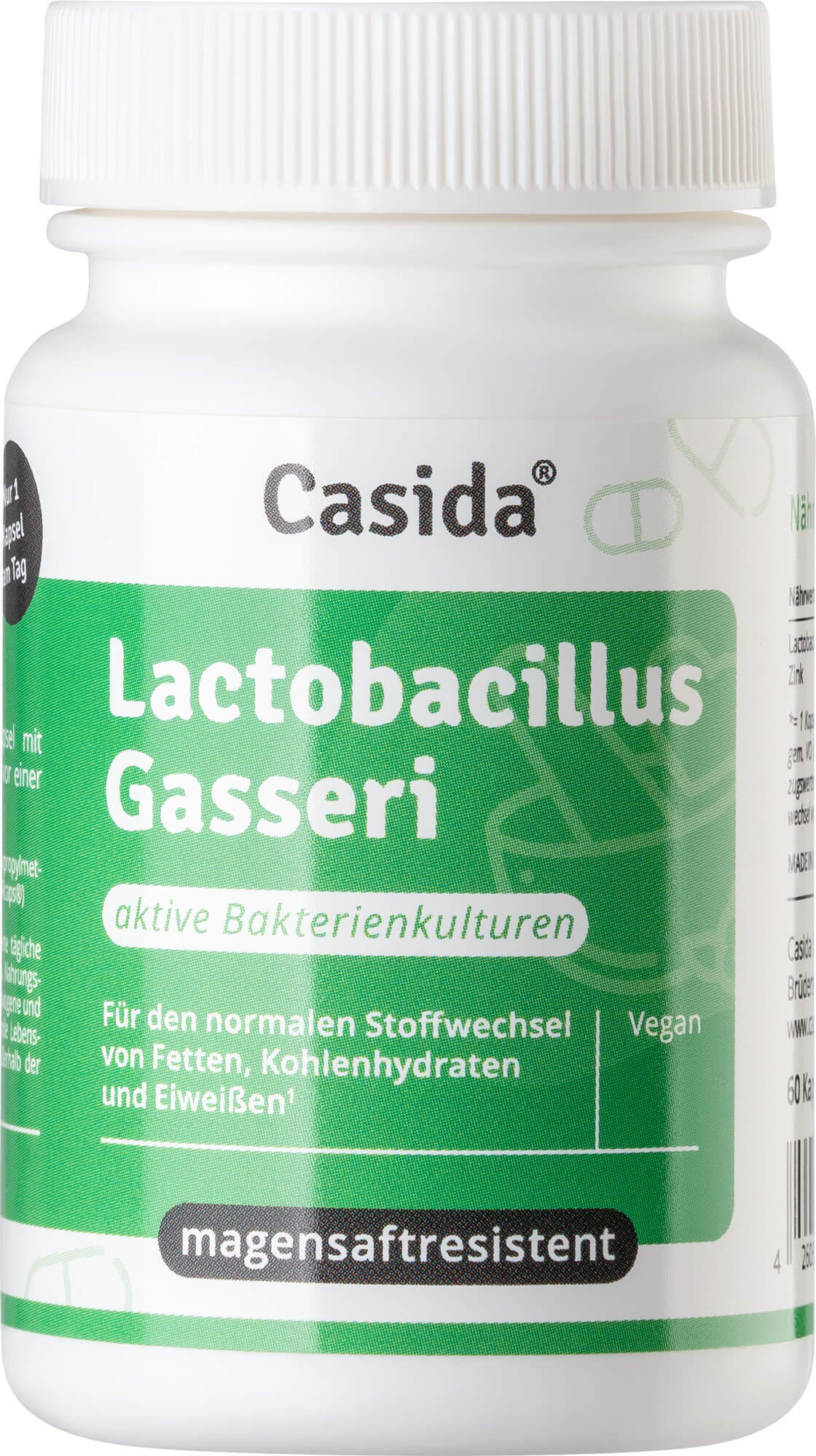 Casida Lactobacillus Gasseri Kapseln, 60 St KAP 17982421