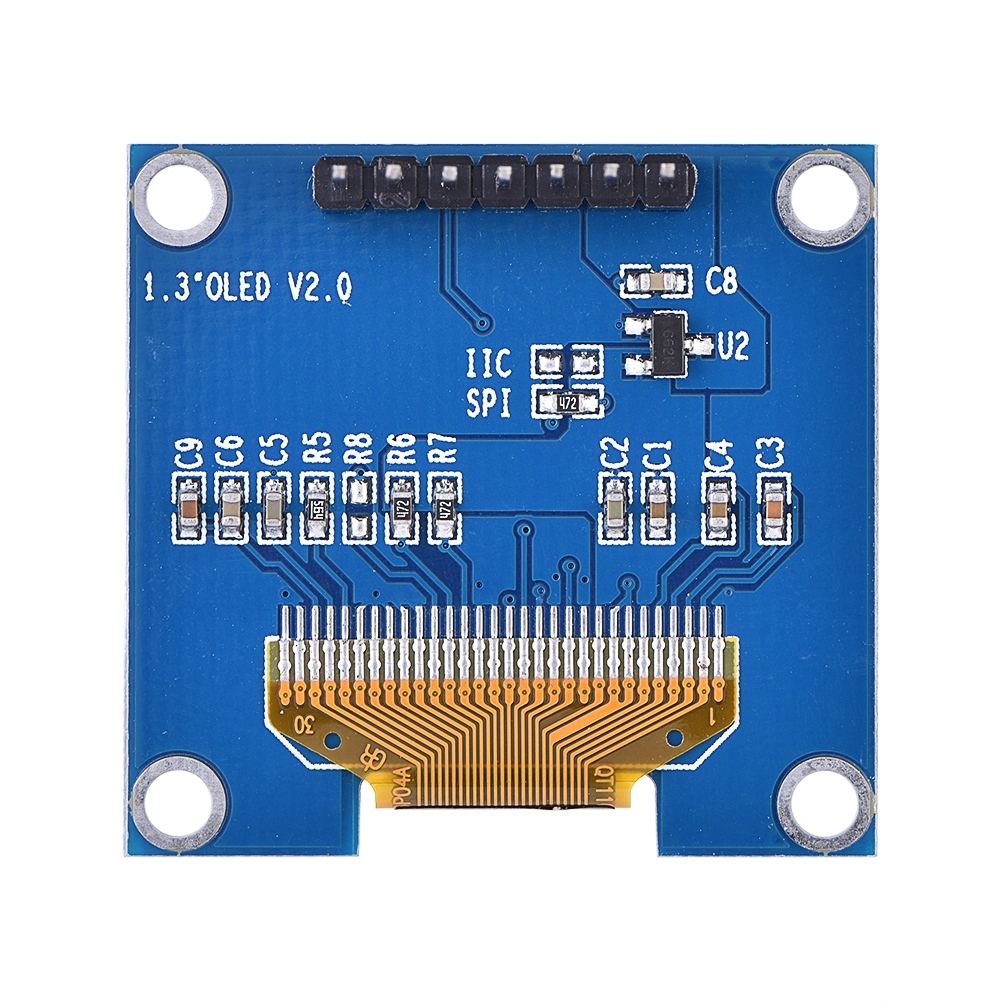 OLED, OLED displej, OLED displej modul, OLED modul, SSH1106, OLED 128 x 64, 1,3 OLED