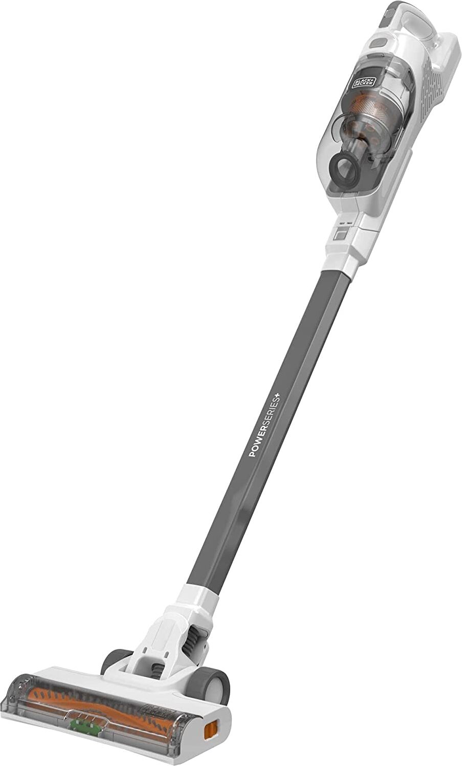 Black & Decker BHFEA515J, Beutellos, Orange, Weiß, 0,5 l, Trocken, Zyklonal, Zyklonal