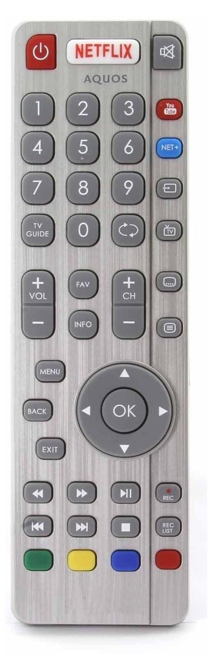 Ersatz-Fernbedienung Für Sharp TV LC-55UI7252E Usw. – Sofort Einsatzbereit