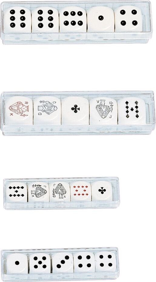 PIATNIK 5 St. Pokerwürfel 0 0 0 297090