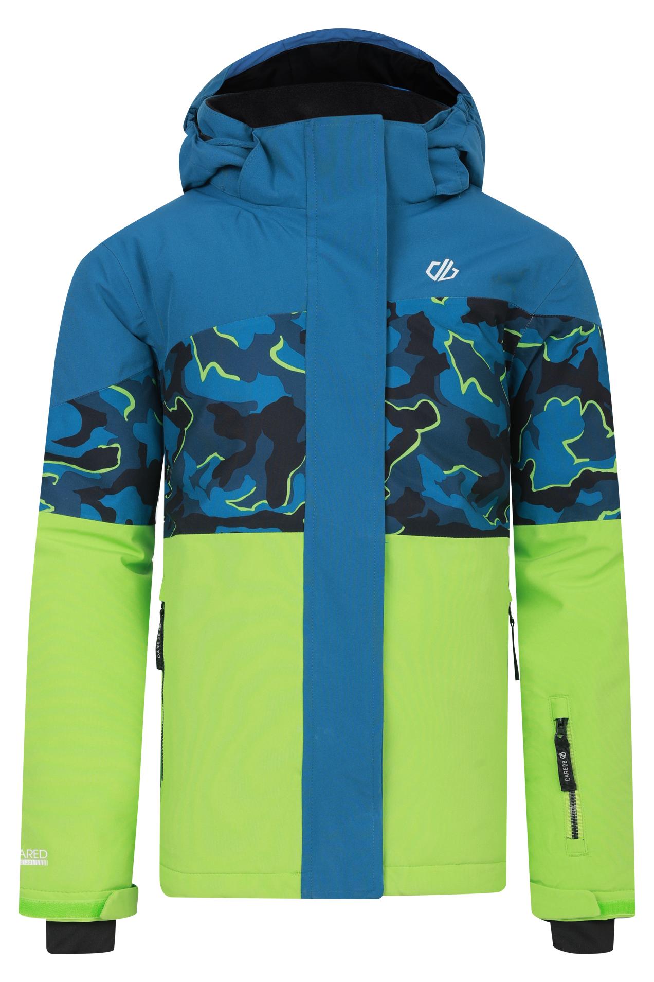 Regatta GmbH DARE2B Humour III Jacket Skijacke Kinder Jungen blau grün 104 DKP432/1H9