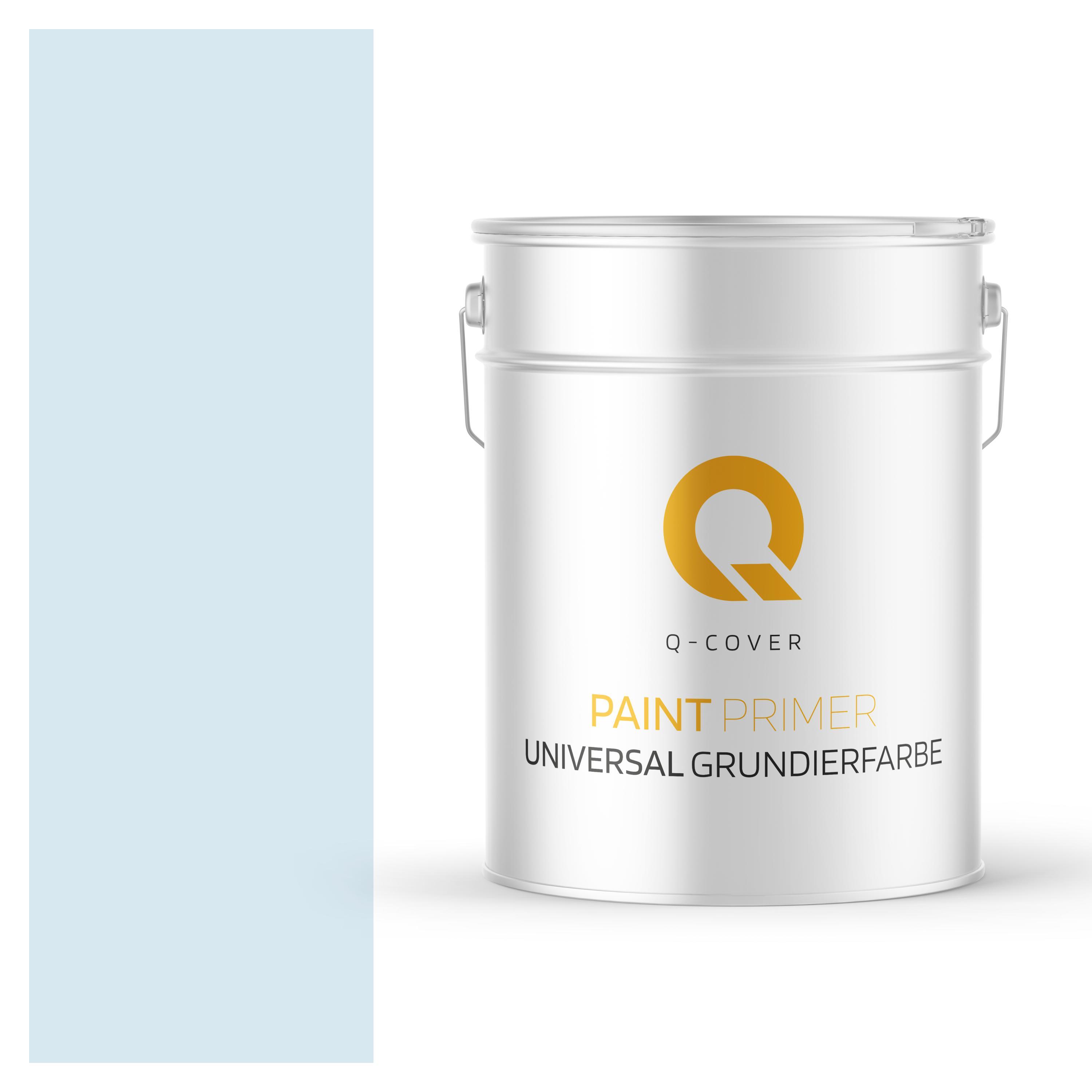 Q-Cover Grundierfarbe Weiß-blau 10L | Universal Grundierung für Innen & Außen | Acrylatdispersion