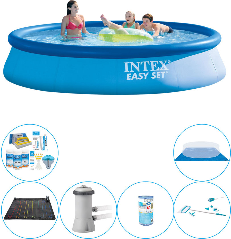 Intex Easy Set Round 396x84 cm - 7-dielny - Súprava bazéna