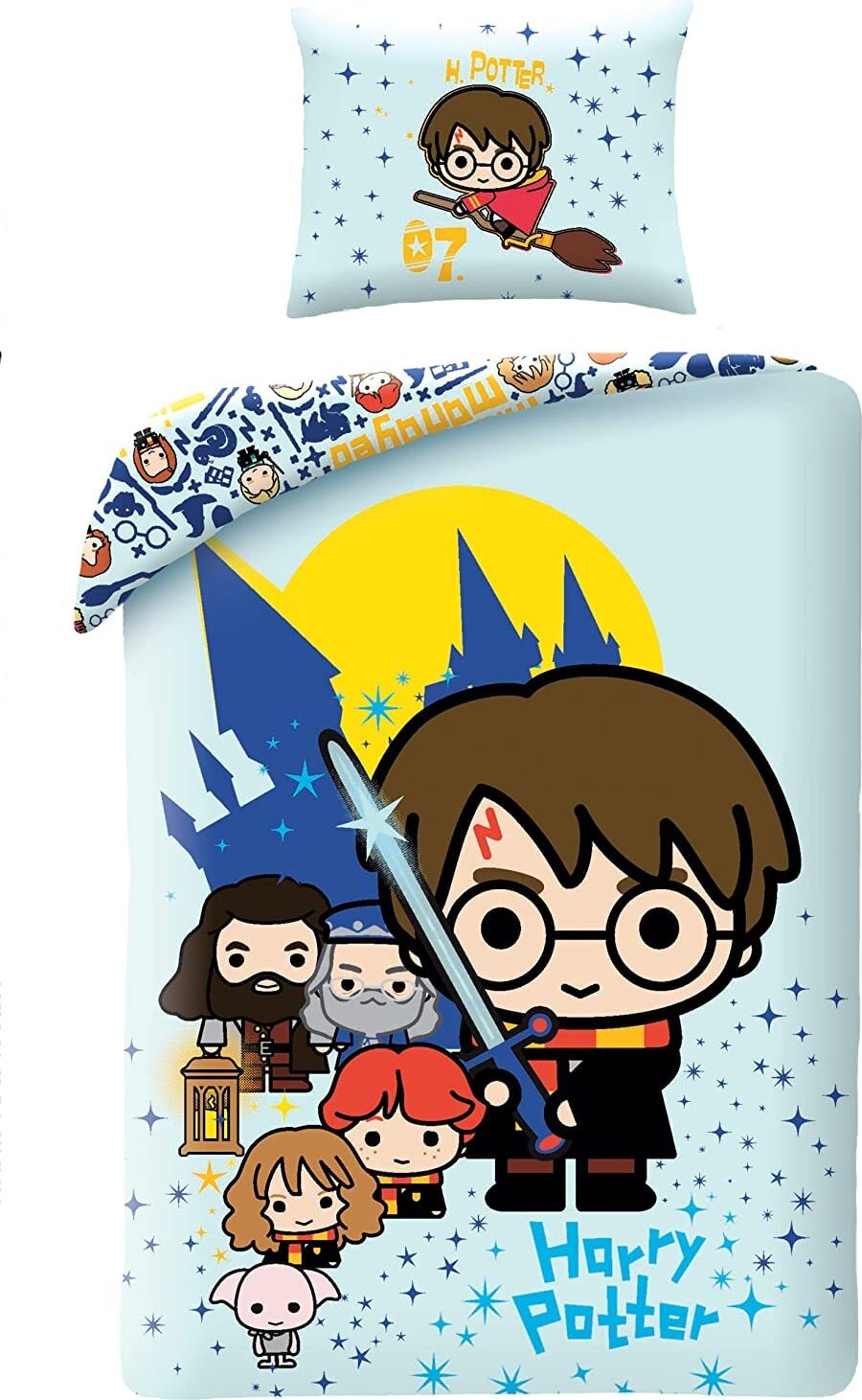 Halantex SP. z.o.o. Harry Potter Baby Bettwäsche Wendebettwäsche 100 x 135 cm HP8051
