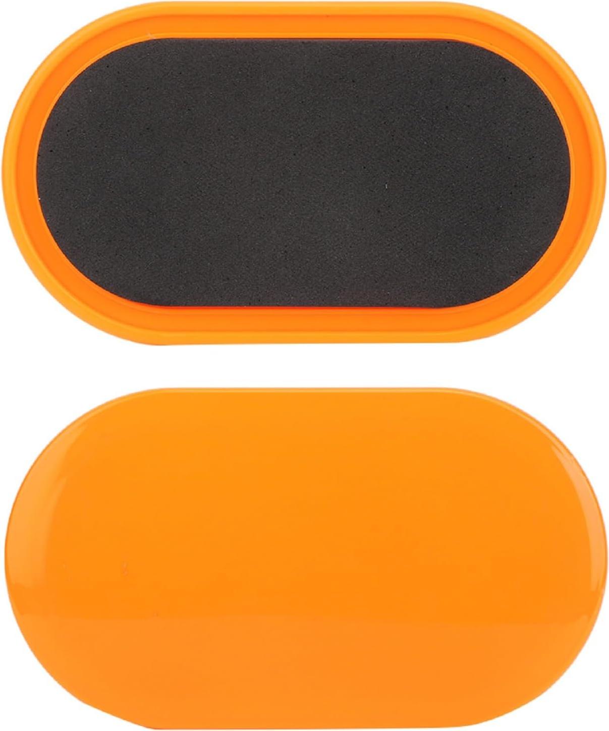Einemgeld 2 Pieces Fitness Sliders, Oval Yoga Gliding Discs, Exercise Glide Plates, Sports Fitness Disc Training Slider, Exercise Workout Glide Mat, Exercise Equipment K-PCKF-20251223-58