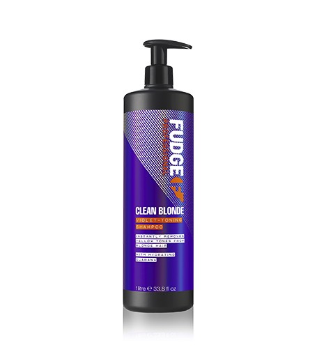 Fudge Clean Blonde Violet-Toning Shampoo 1000