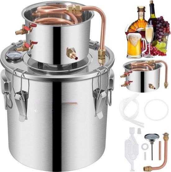 OEM 12L Destilleerapparat für Etherische Öle und Alkoholproduktion 2026