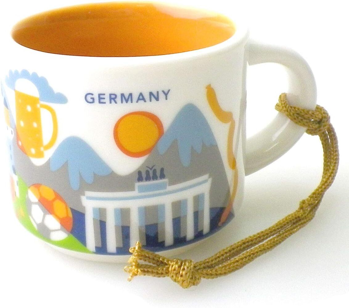 STARBUCKS Germany Mini Demi Mug Espresso Cup Tasse Box Deutschland