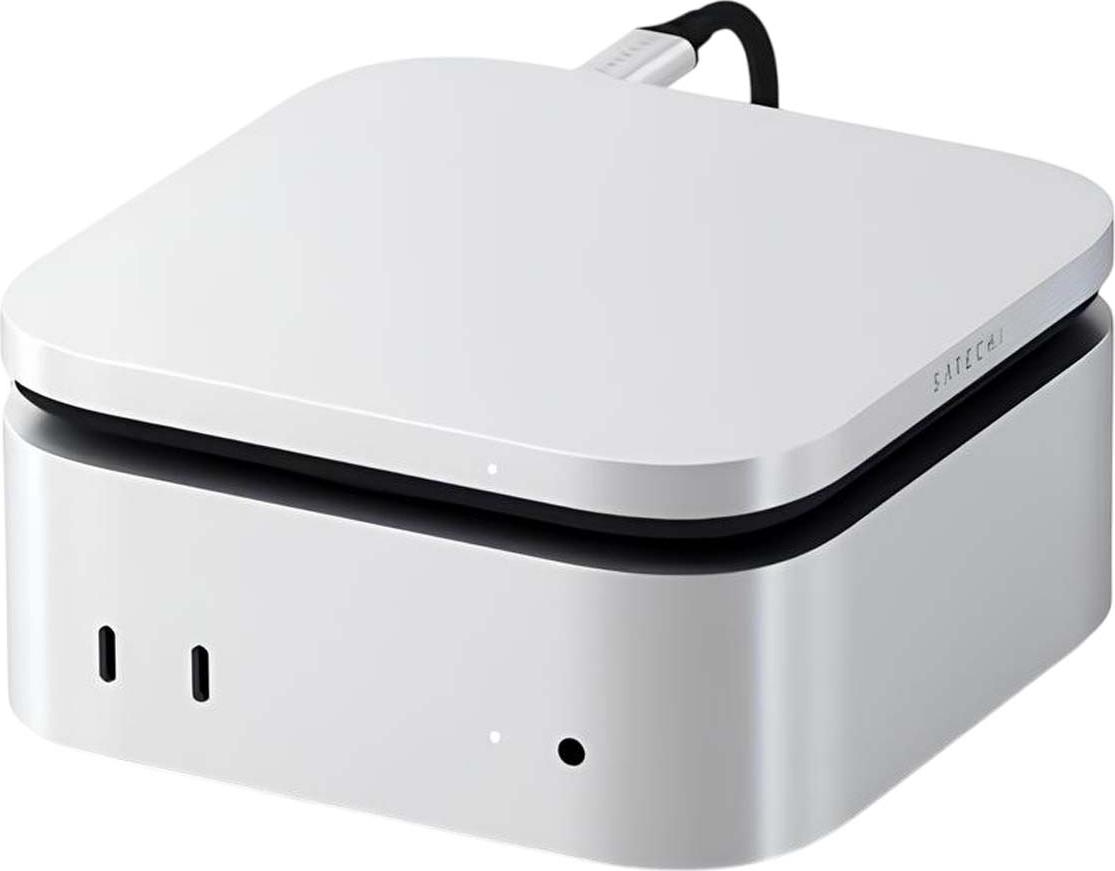 Satechi, SSD NVMe M.2 USB4 Pro Gehäuse 3840MB/s ultra-thin, Grau ST-EU4SNSS