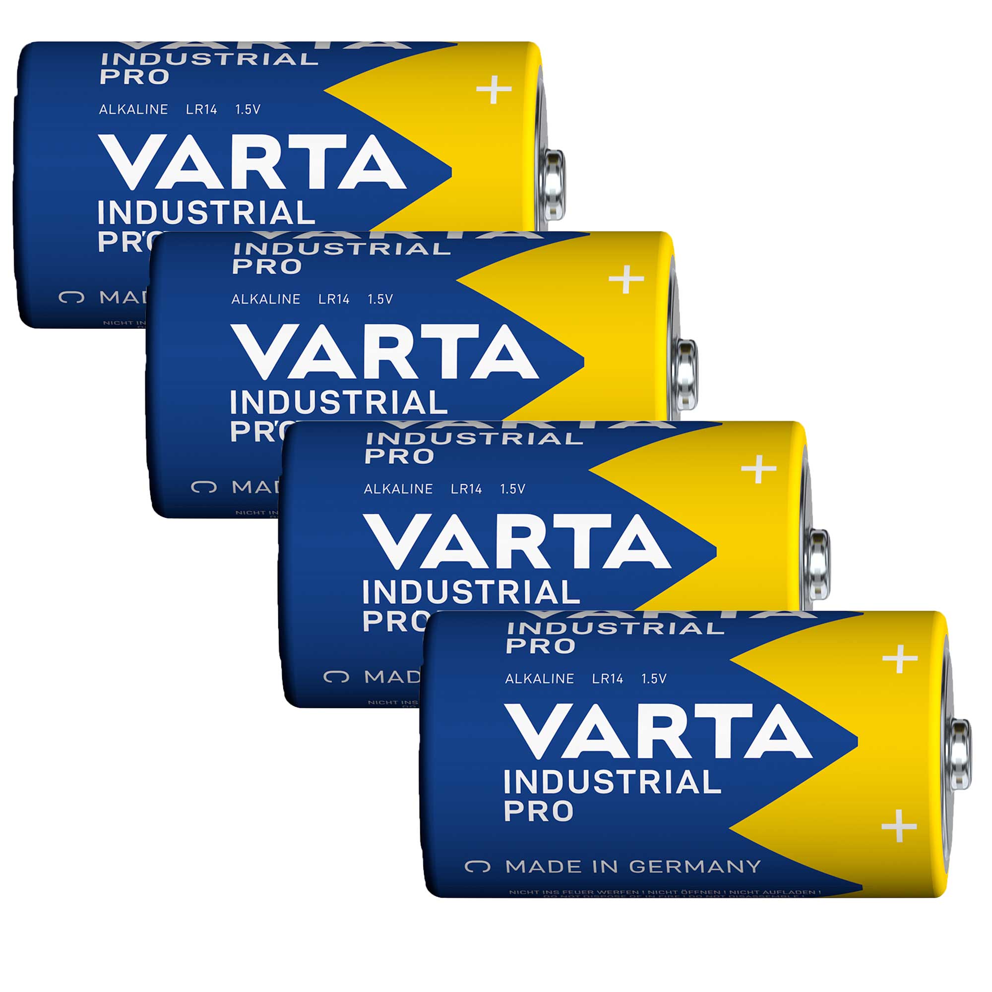 VARTA Batterien C Baby, 20 Stück, Industrial Pro, Alkaline