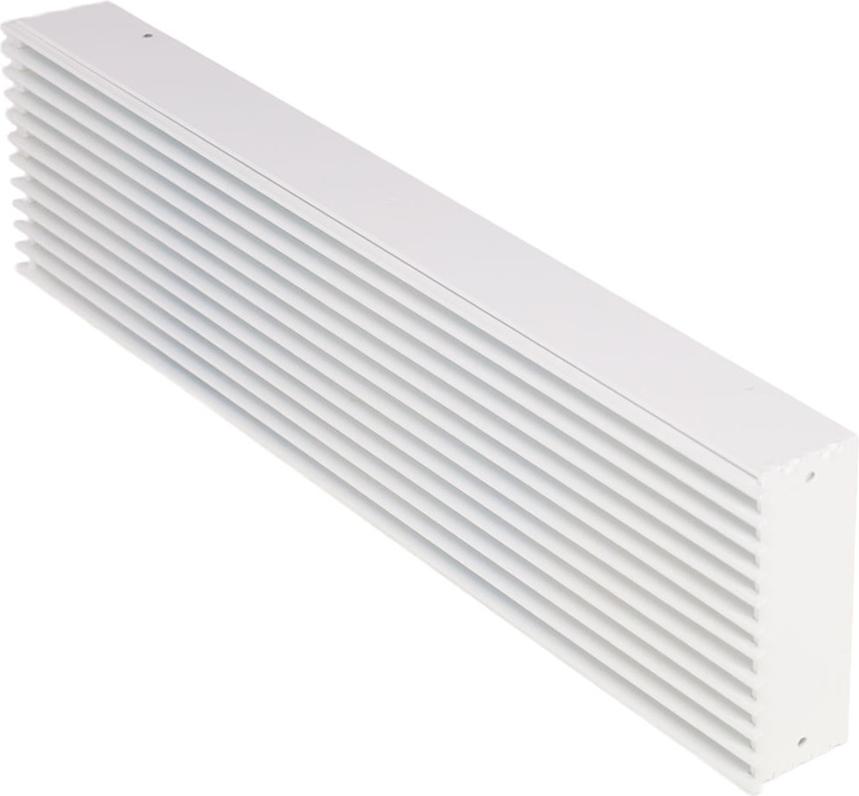 Subtiel Luftgitter Open Air 11-SubSteel, 650 x 150 mm, weiß