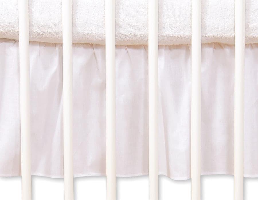 BellaFurn Staubfeder 120x60 cm – Masking Volant – 100 % Baumwolle zur Dekoration auf dem Babybett FALB /rozne/120x60/ 516