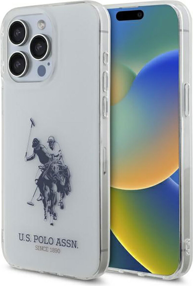 Iphone 15 Pro Max 6,7" biely/biely Lesklé veľké logo
