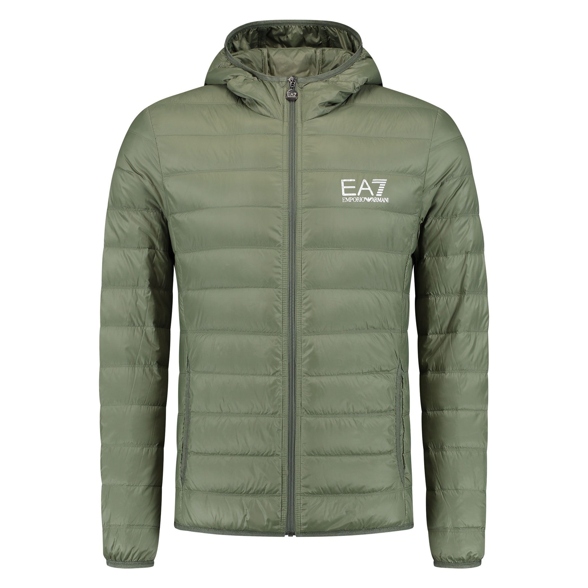 EA7 Train Core ID Down Light Hoodie Jacke Herren