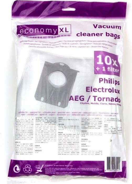 Variant 10 Staubsaugerbeutel passend für Electrolux Z 5000... 5695 SmartVac 72356