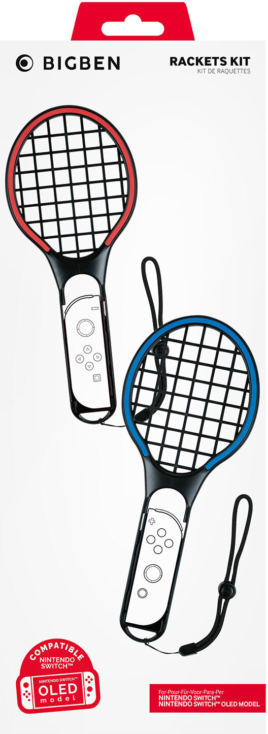 Big Ben Tennis Rackets Duo Pack [black] 2 Tennisschläger für Joy-Con BB016659