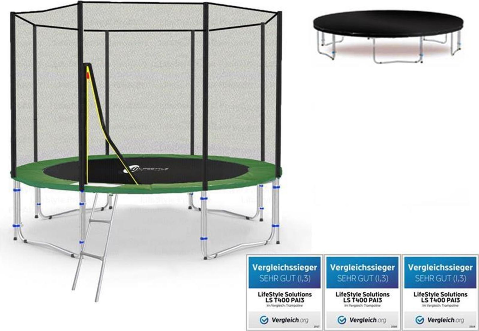 LS-T305-PA10 (GW) LifeStyle ProAktiv záhradná trampolína 305 cm - 10 stôp - testované