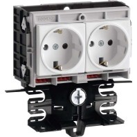 hager Geräteträger Technikteil SL 20x55 graphit-sw SL200559409011