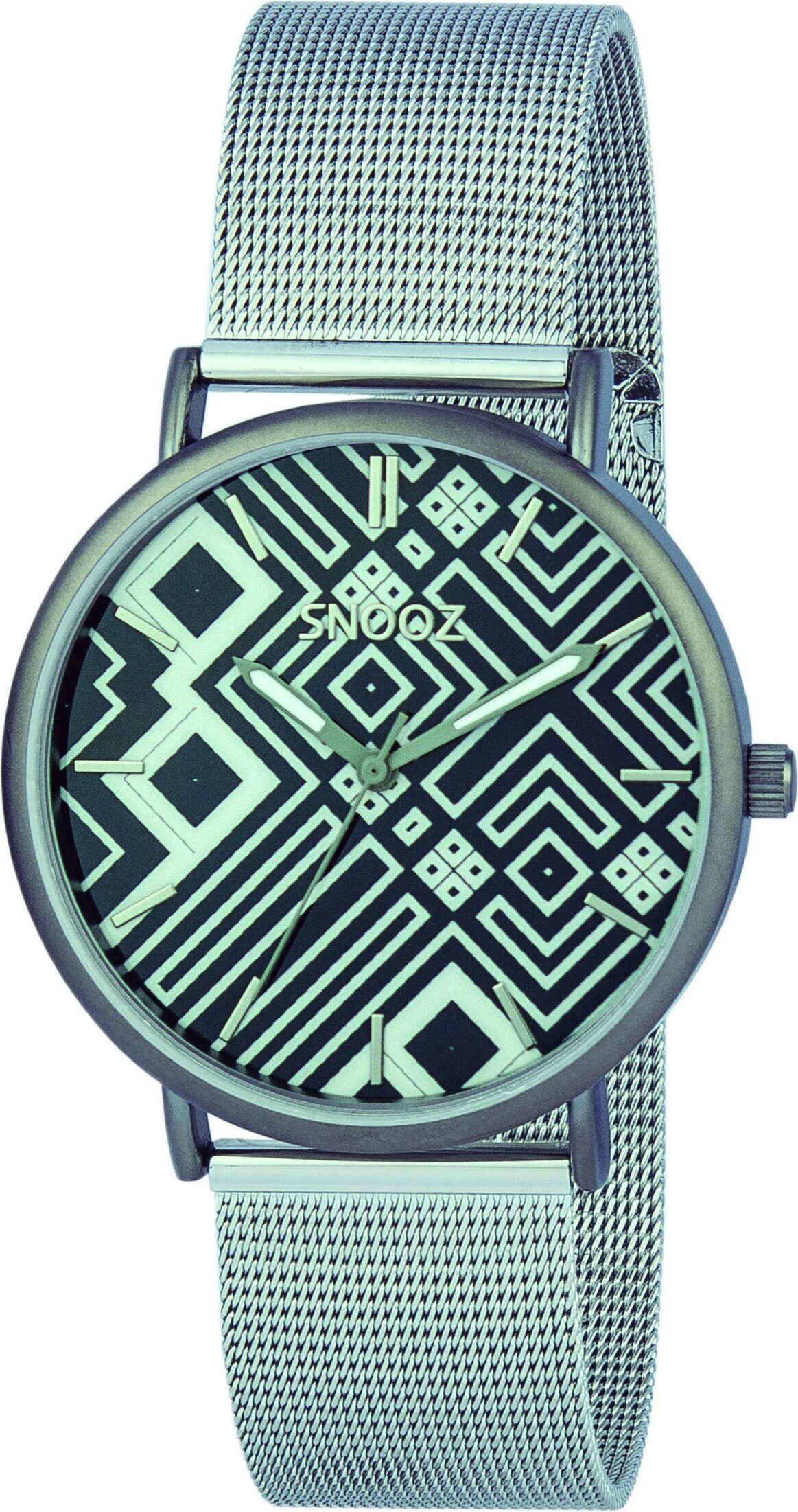 SNOOZ SAA1042-83 Herren-Armbanduhr, Edelstahl-Gehäuse, Metall-Armband