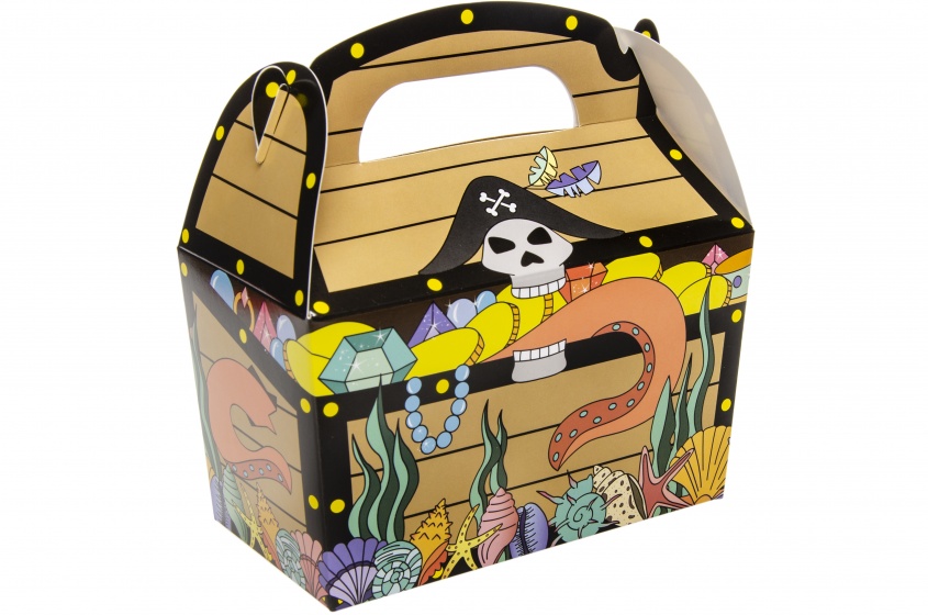 Duckiez LG importiert Hand-out-Box Pirate Treasury, 12st.