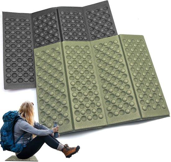 Unyqoos® Faltbares, wasserdichtes Sitzkissen – kompakt und tragbar mit Vierfach‑Faltung für Camping, Picknick, Wandern & Sportveranstaltungen