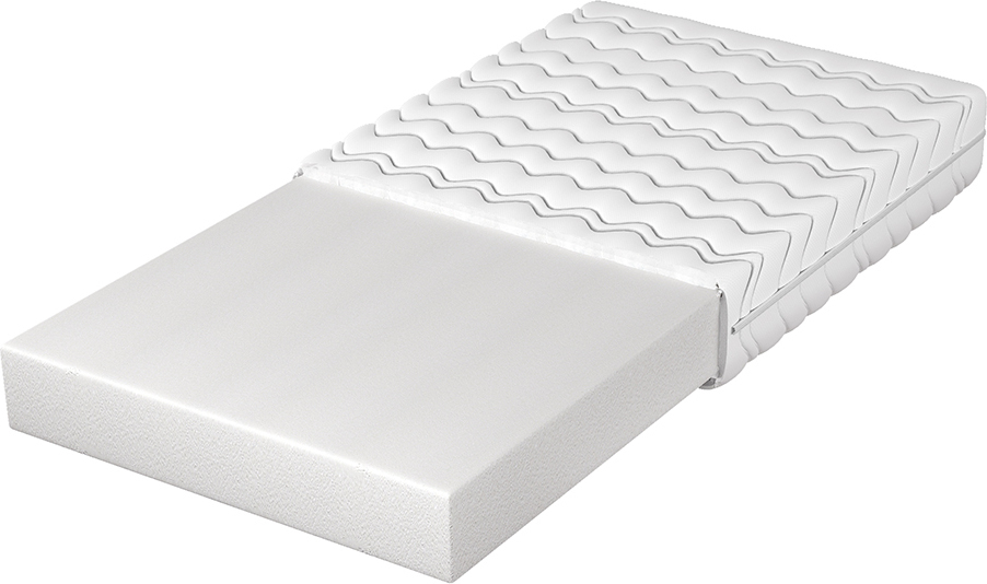 Matratze 70x200cm | Adidar York | Schaumstoffmatratze Beidseitig Mittelfest | Gesunder und erholsamer Schlaf | Bettmatratze