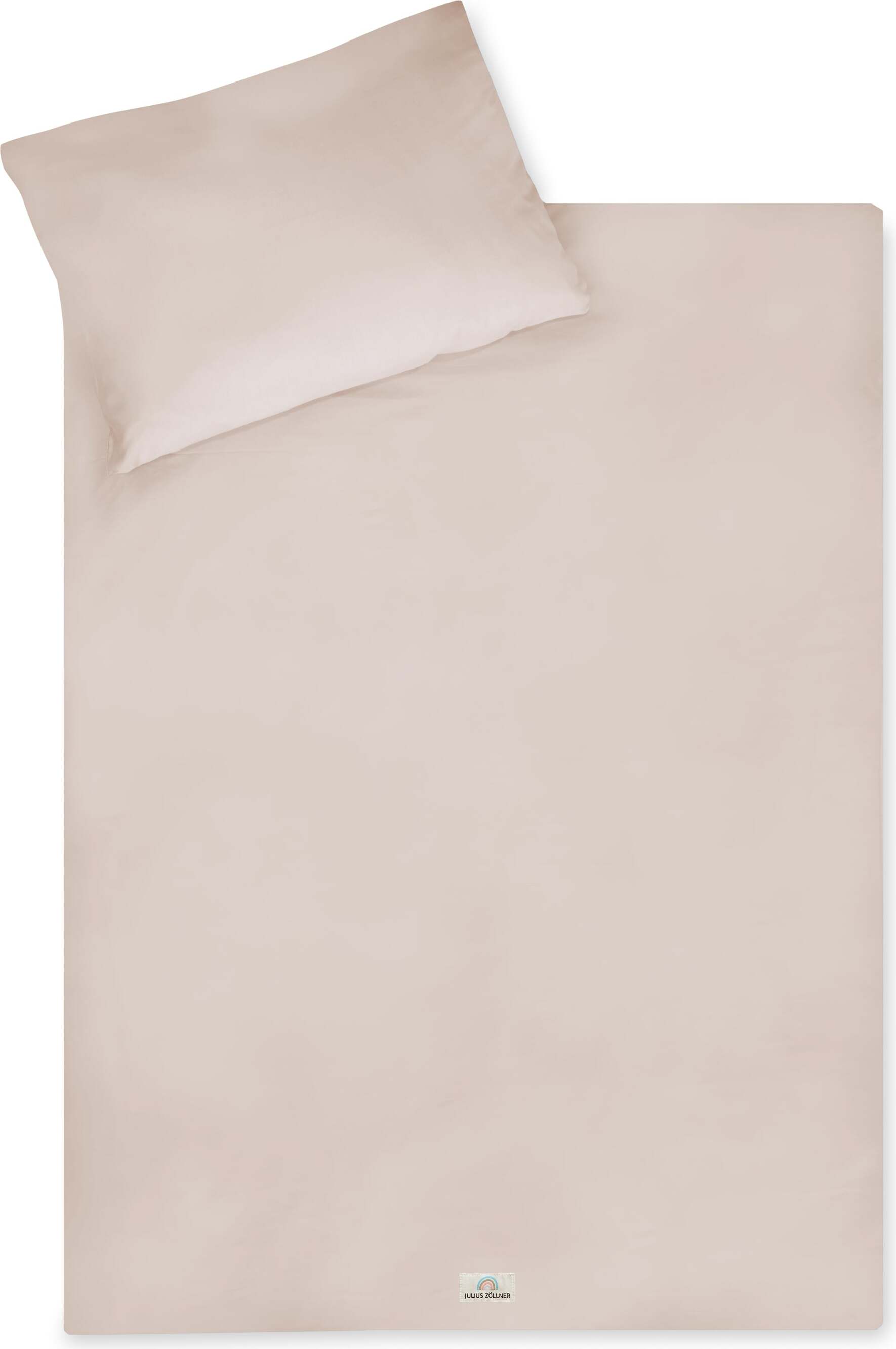 Julius Zöllner Qualität für Kinder Julius Zöllner Bettwäsche uni taupe 80/80+35/40
