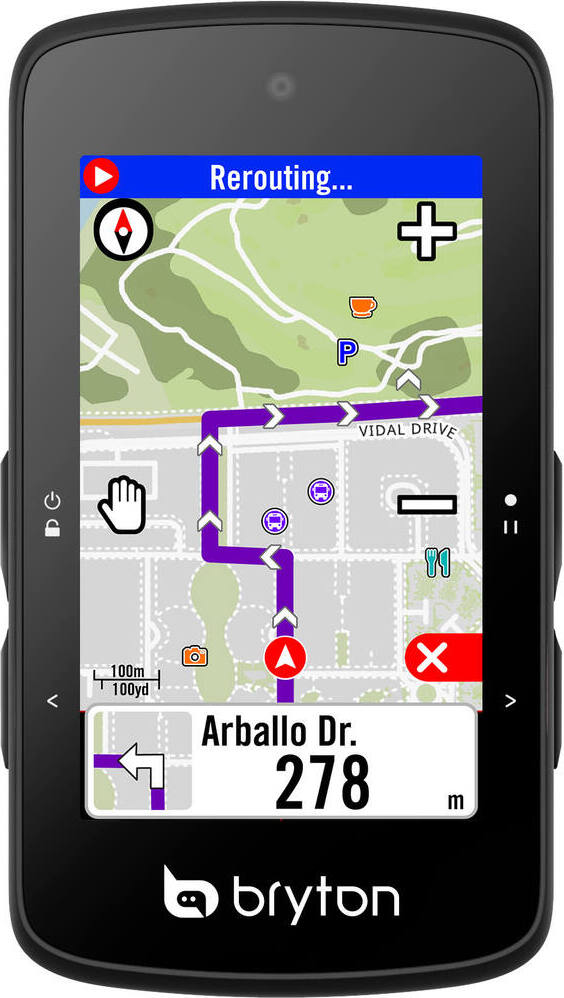 Bryton Rider 750 SE Un compteur GPS grand écran tactile