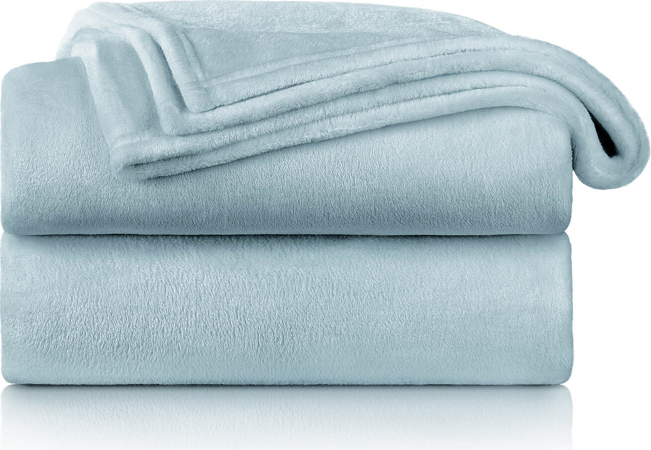 Blumtal Couverture Chaude 150x200 cm avec Motif torsadé - Couverture Polaire certifiée Oeko-TEX intérieur Sherpa Doux - couvertures et Plaids - Plaid Doux - couvertures, Plaids et boutis Rose