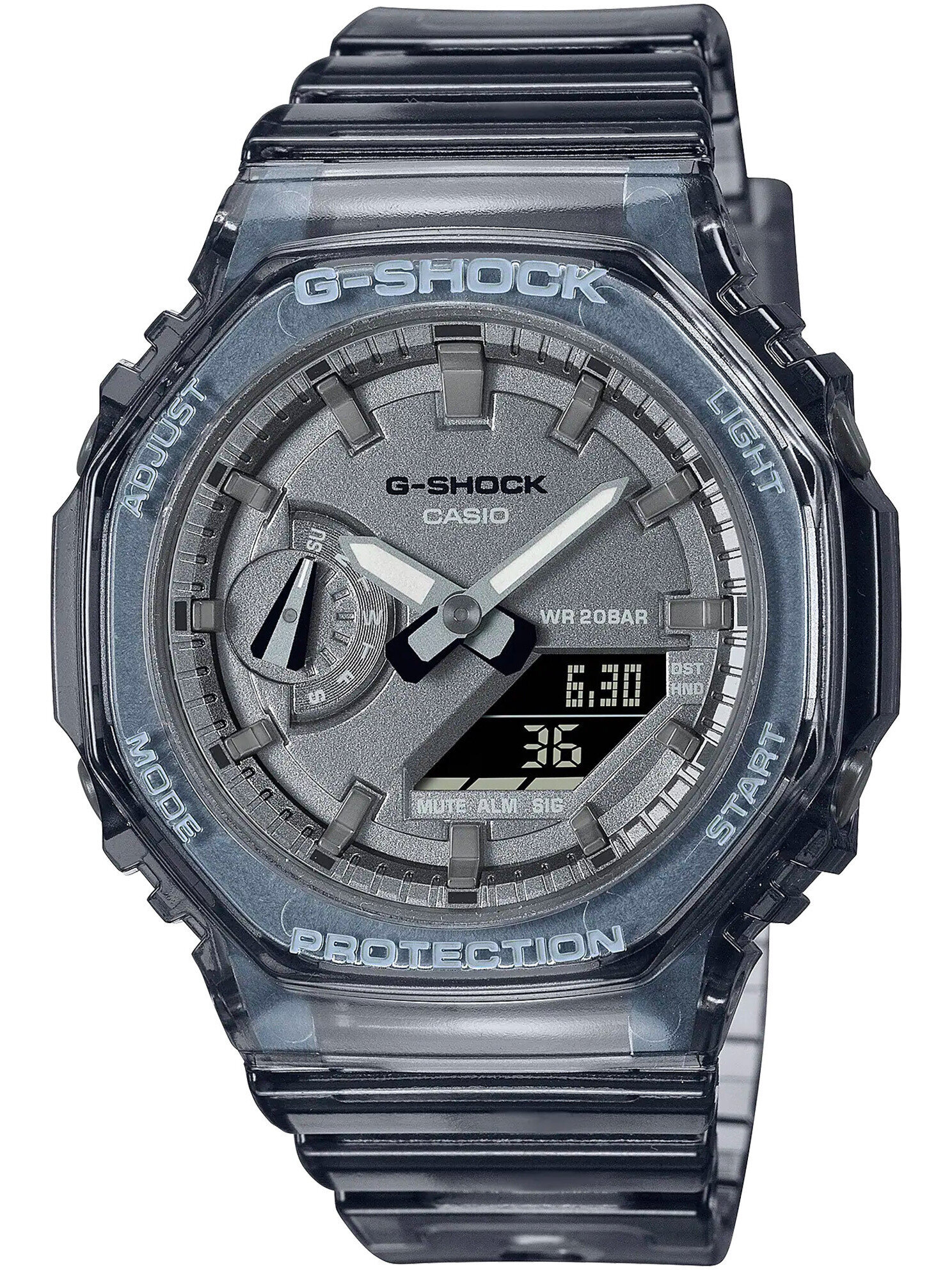 Casio GMA-S2100SK-1AER G-Shock Classic Ana-Digi Chrono Grau