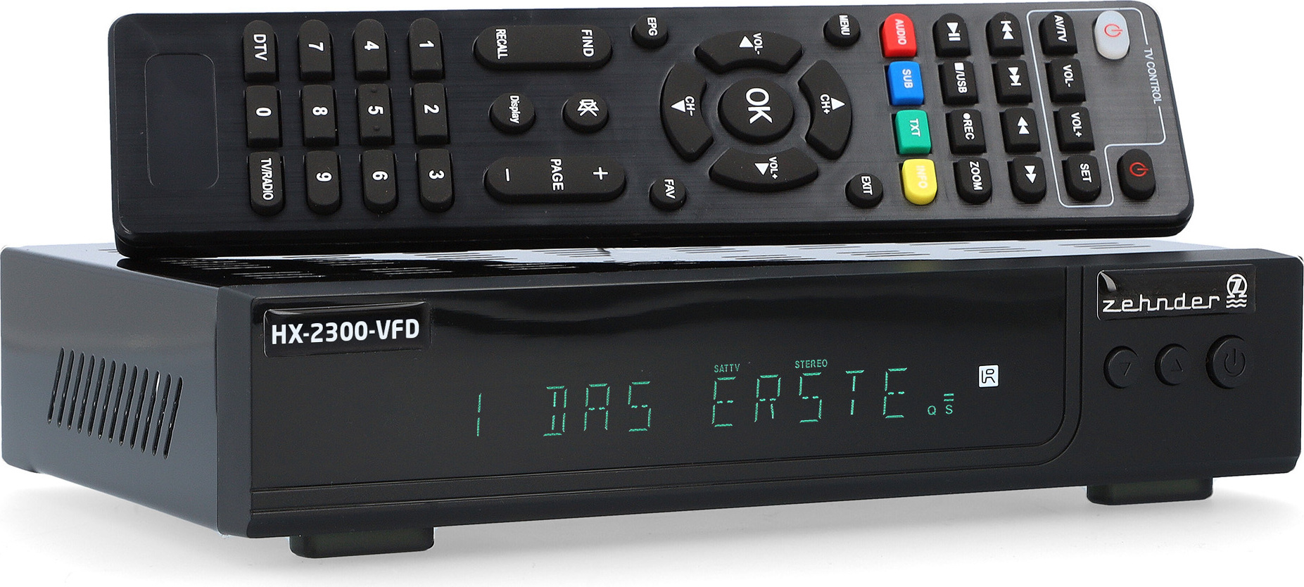 Zehnder HX2300VFD Sat Receiver mit Kaufland.de