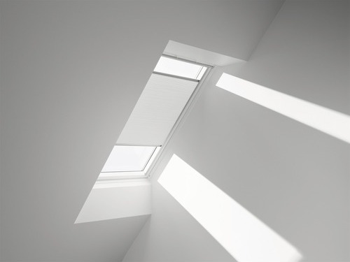 VELUX Wabenplissee uni weiß manuell FHC Y89 1045S