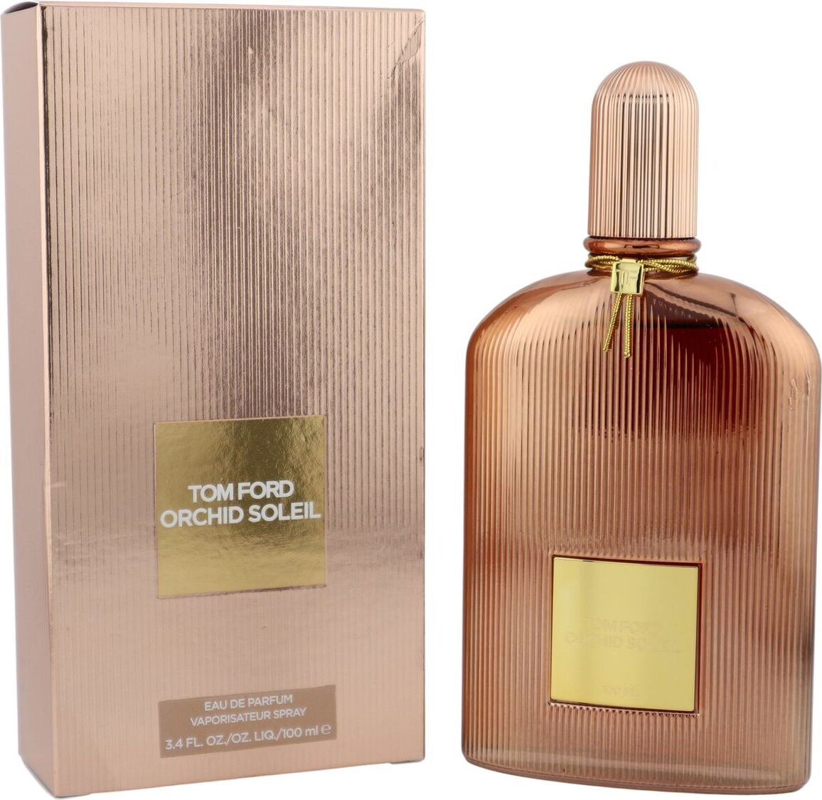 TOM FORD Orchid Soleil, Ženy, 100 ml, Nádoba na jedno použitie, Cypress, Oranžová, Ružové korenie, ľalia, Tuberóza, Gaštan, Orchidea, Pačuli, Vanilka
