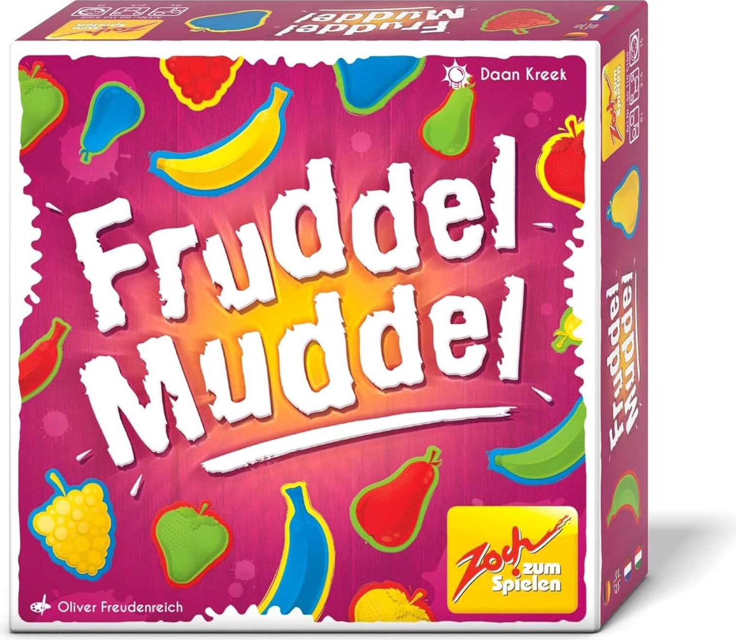 Gioco Da Tavolo Zoch Fruddel Muddel - Sfida Di Percezione E Reazione Per 2-4 Giocatori, Dagli 8 Anni - Durata 15 Minuti - Edizione Italiana