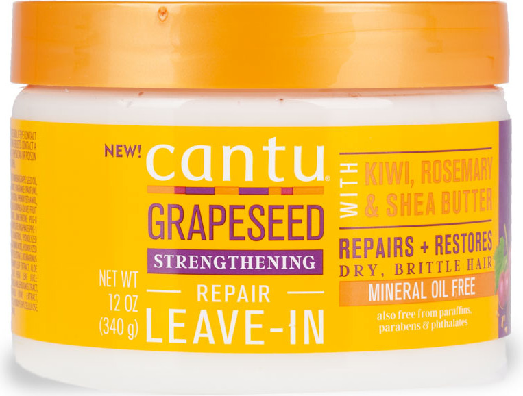 Cantu Grapeseed Leave-in Conditioning Repair Cream 340g Floral 340ml CAN-GRS01