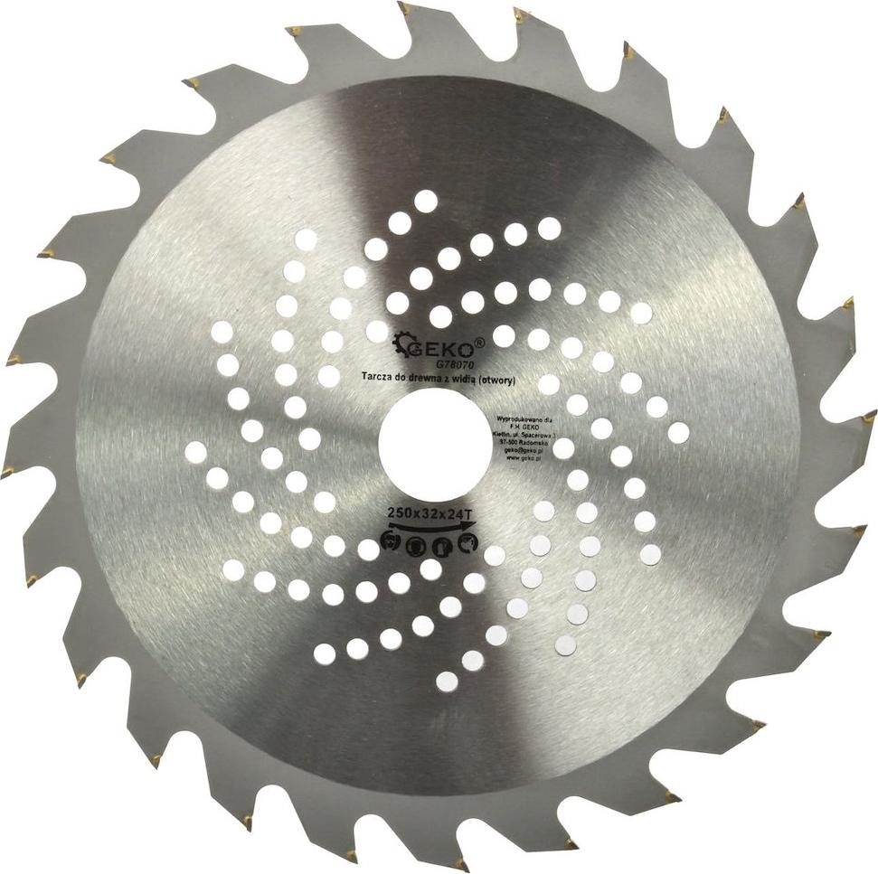 BSD Holztrennscheibe 250X32X24T (Bohrungen)
