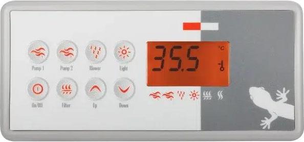 Devee Tsc-8 (K-8) Gecko 8-Tasten-Steuerung von oben Tsc-8 (K-8) Gecko 8 Button Topside Control