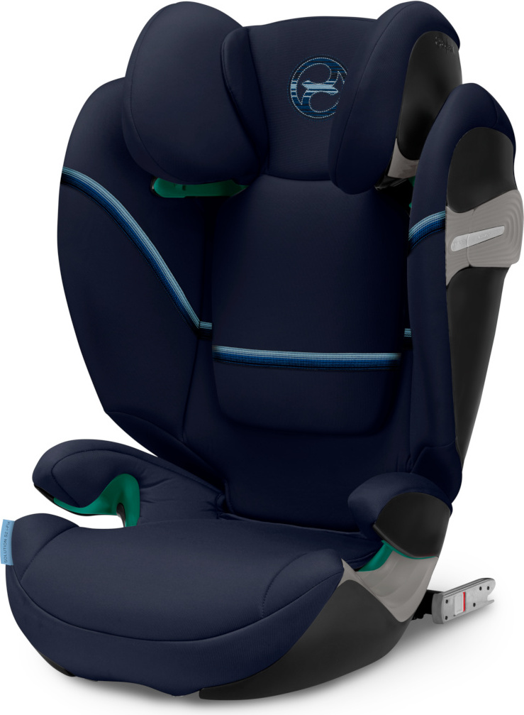 CYBEX Solution S2 i-Fix Gold 2024 Ocean Blue