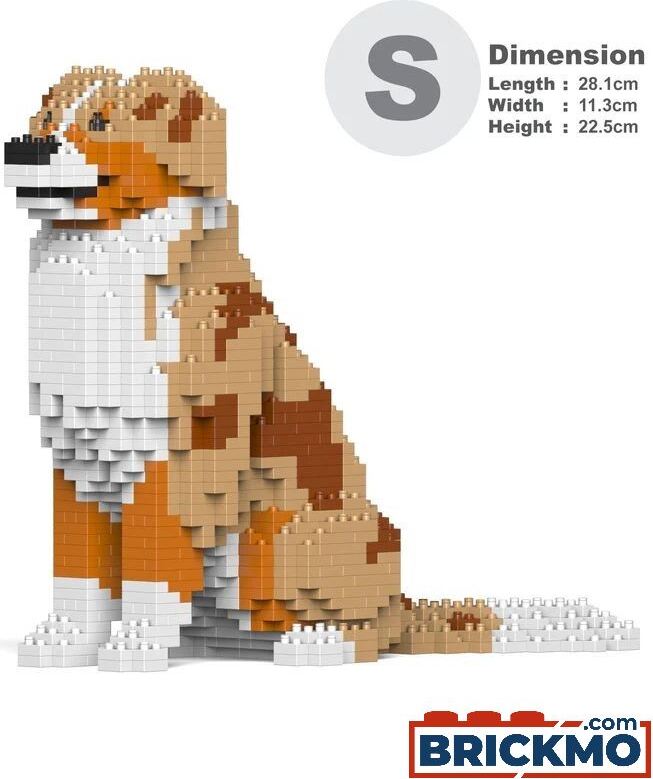 JEKCA Bricks Australian Shepherd 01-M02 ST19PT73-M02