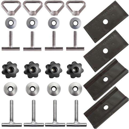 OEM Ladungssicherungssatz für Rails, T5 T6, Verankerung, 7h5883084c, Stahl, schwarz 2026