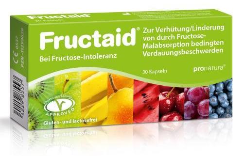 Pro Natura Fructaid Kapseln bei Fructose-Intoleranz, 30 St. Kapseln 11299628