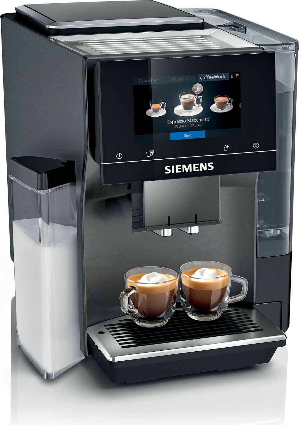 Siemens Kaffee-Vollautomat TQ717DF5 dark inox