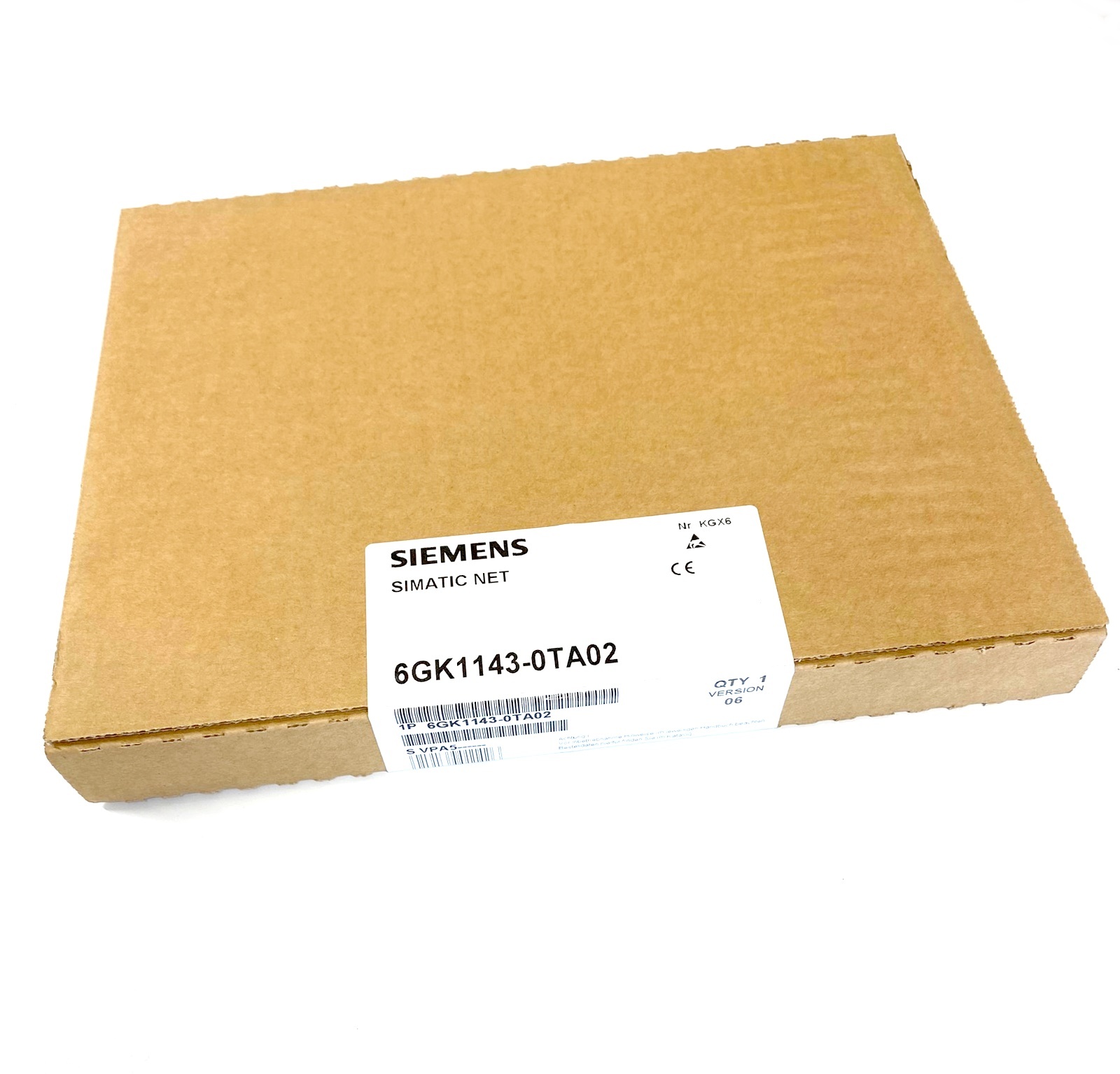 SIEMENS SIMATIC NET 6GK1143-0TA02 Vers.6 Kommunikationsprozessor #M-Z-C1