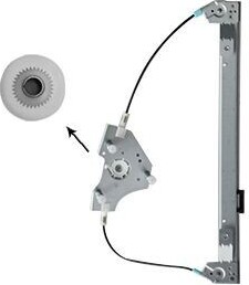 VAN Wezel | Regulátor okien bez elektromotora (4339268) vhodný pre Renault