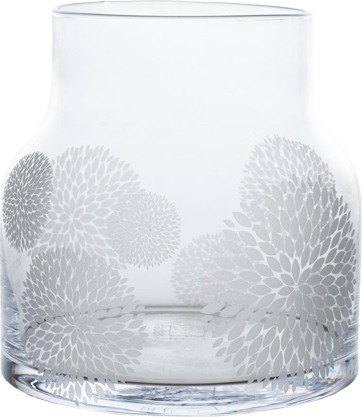 Räder Glasvase Mut ist der Zauber D.18cm, H.18cm