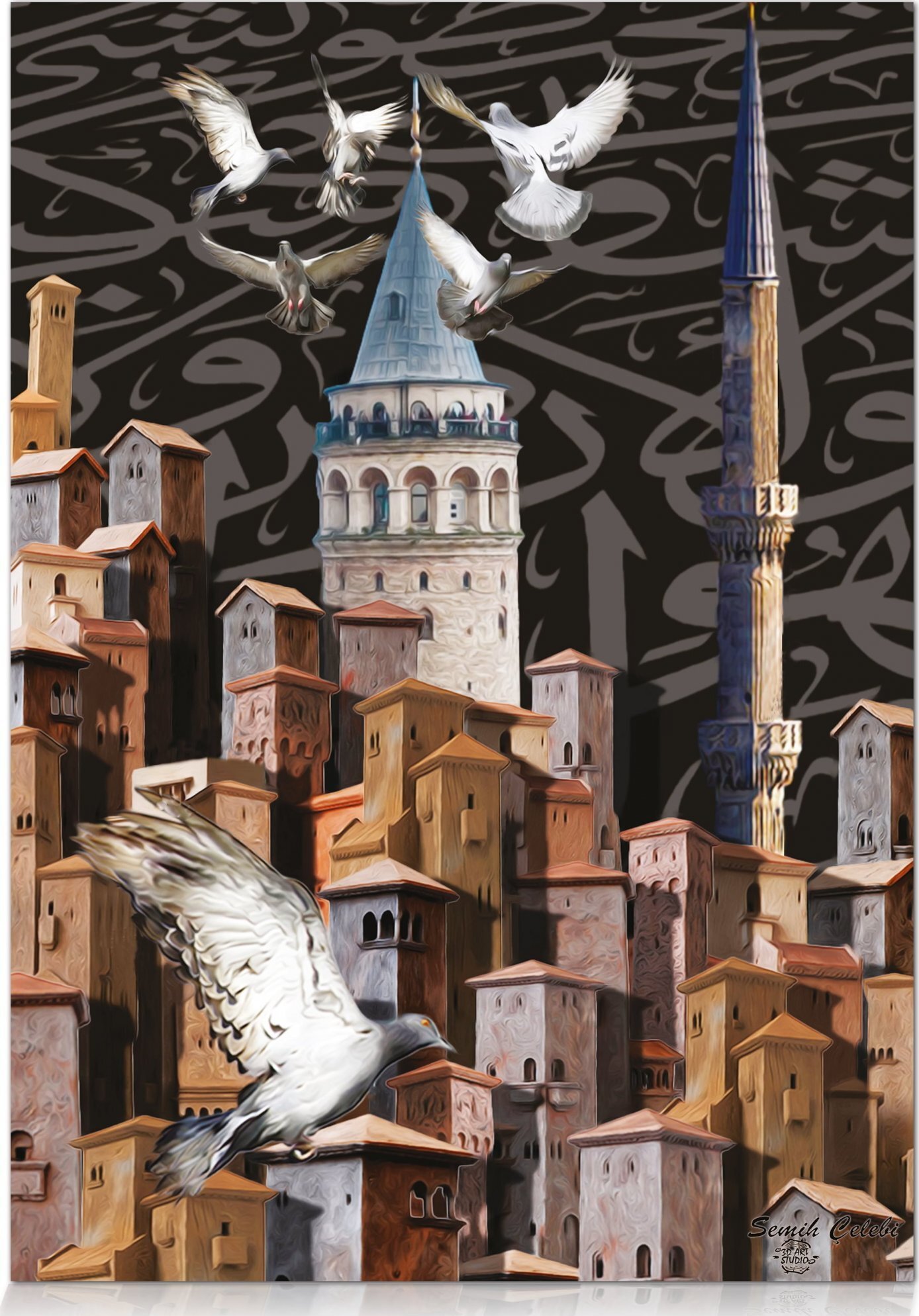 STAR Puzzle Verzauberung des Galata-Turms 500 Teile