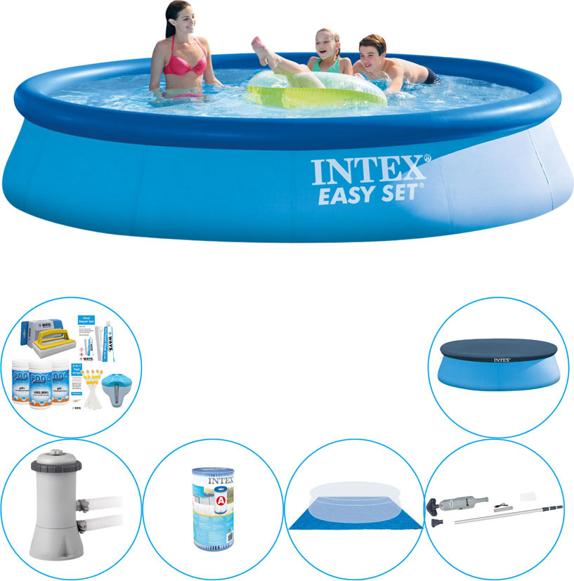 Bazén Super Deal - Intex Easy Set Rund 396x84 cm